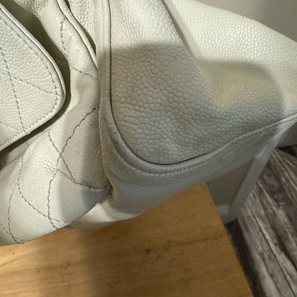 Chanel Caviar Leather Pocket in the City Satchel - Picture 8 of 12